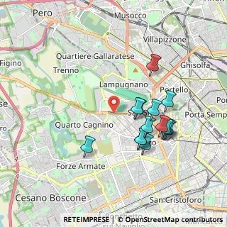 Mappa Via Dessiè, 20151 Milano MI, Italia (1.72643)