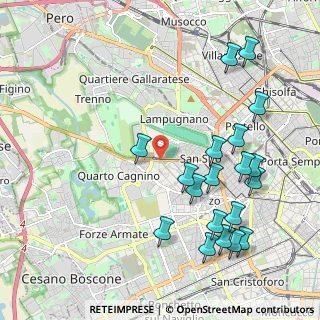 Mappa Via Dessiè, 20151 Milano MI, Italia (2.34842)
