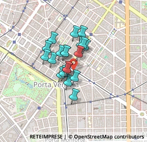 Mappa Piazza Santa Francesca Romana, 20129 Milano MI, Italia (0.276)