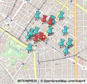 Mappa Piazza Santa Francesca Romana, 20129 Milano MI, Italia (0.3765)