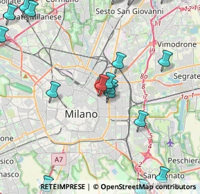 Mappa Piazza Santa Francesca Romana, 20129 Milano MI, Italia (5.778)