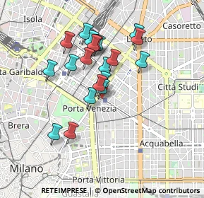 Mappa Piazza Santa Francesca Romana, 20129 Milano MI, Italia (0.756)