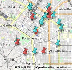 Mappa Piazza Santa Francesca Romana, 20129 Milano MI, Italia (1.058)