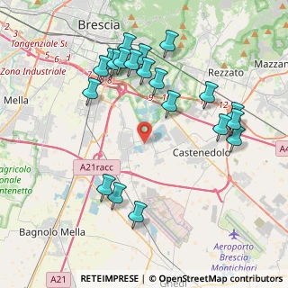 Mappa Via dell'Industria, 25010 Borgosatollo BS, Italia (4.333)