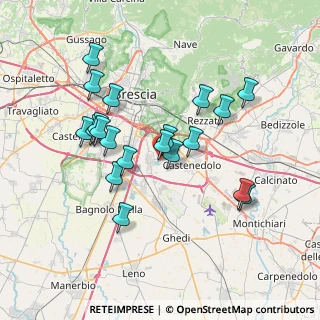 Mappa Via dell'Industria, 25010 Borgosatollo BS, Italia (6.743)