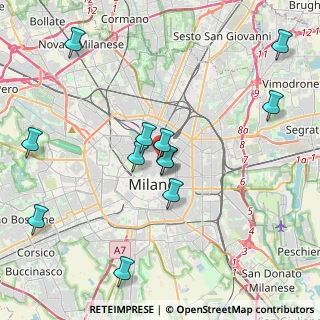 Mappa Via Mangili Cesare, 20121 Milano MI, Italia (4.26167)