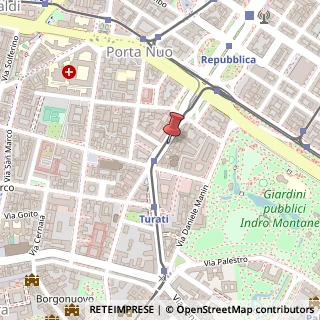 Mappa Via Filippo Turati, 32, 20121 Milano, Milano (Lombardia)