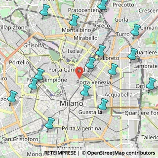 Mappa Via Mangili Cesare, 20121 Milano MI, Italia (2.67533)