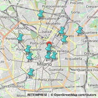 Mappa Via Mangili Cesare, 20121 Milano MI, Italia (1.89818)