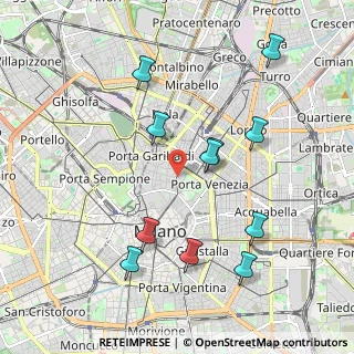 Mappa Via Mangili Cesare, 20121 Milano MI, Italia (2.05182)