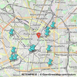 Mappa Via Privata Cesare Mangili, 20121 Milano MI, Italia (2.44455)