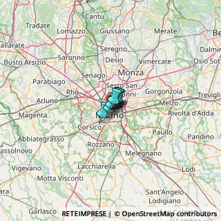 Mappa Via Mangili Cesare, 20121 Milano MI, Italia (8.49636)
