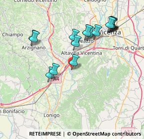 Mappa Via Gentile, 36040 Brendola VI, Italia (8.00824)