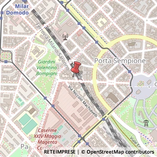 Mappa Via Abbondio Sangiorgio, 14, 20145 Milano, Milano (Lombardia)