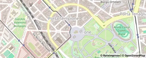 Mappa Milaan
