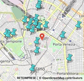 Mappa Piazza Sant' Angelo, 20121 Milano MI, Italia (1.043)
