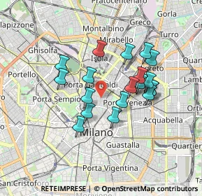 Mappa Piazza Sant' Angelo, 20121 Milano MI, Italia (1.468)