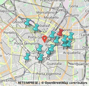 Mappa Piazza Sant' Angelo, 20121 Milano MI, Italia (1.52214)