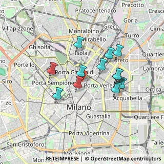 Mappa Piazza Sant' Angelo, 20121 Milano MI, Italia (1.51)