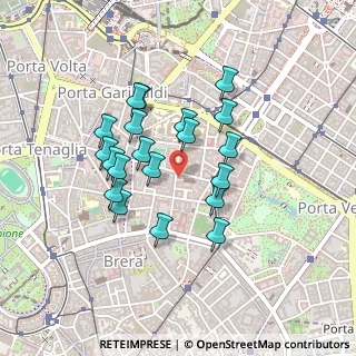 Mappa Piazza Sant' Angelo, 20121 Milano MI, Italia (0.374)