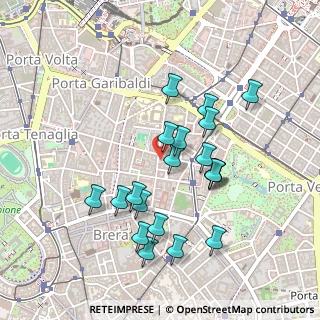 Mappa Piazza Sant' Angelo, 20121 Milano MI, Italia (0.44)
