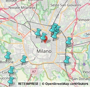 Mappa Piazza Sant' Angelo, 20121 Milano MI, Italia (5.34375)