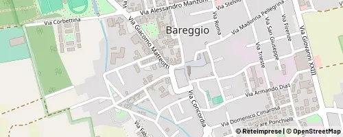 Mappa Bareggio
