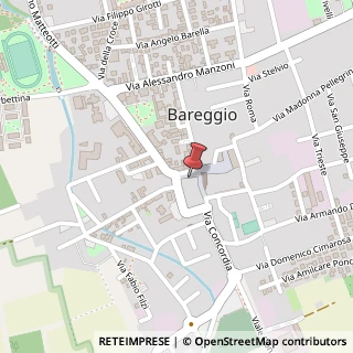 Mappa Piazza Camillo Benso di Cavour, 32, 20010 Bareggio, Milano (Lombardia)