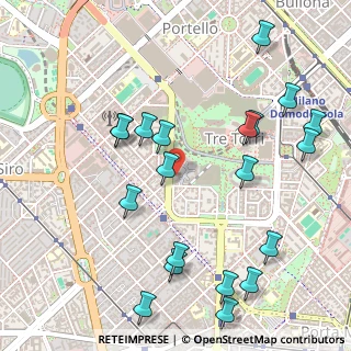Mappa Residenze Libeskind, 20149 Milano MI, Italia (0.603)