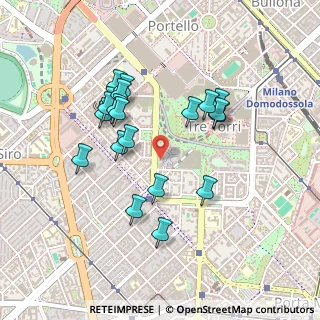 Mappa Residenze Libeskind, 20149 Milano MI, Italia (0.421)
