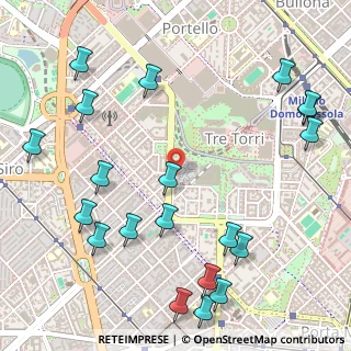 Mappa Residenze Libeskind, 20149 Milano MI, Italia (0.695)