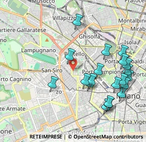 Mappa Residenze Libeskind, 20149 Milano MI, Italia (2.1985)