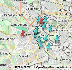Mappa Residenze Libeskind, 20149 Milano MI, Italia (1.18429)