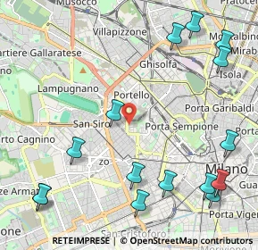 Mappa Residenze Libeskind, 20149 Milano MI, Italia (2.848)