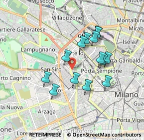 Mappa Residenze Libeskind, 20149 Milano MI, Italia (1.52357)