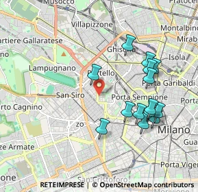 Mappa Residenze Libeskind, 20149 Milano MI, Italia (1.90071)