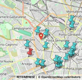 Mappa Residenze Libeskind, 20149 Milano MI, Italia (2.49)