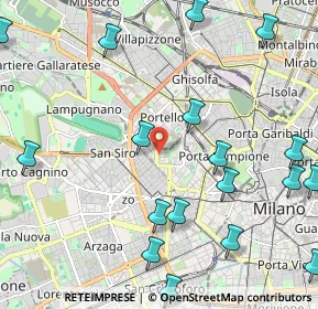 Mappa Residenze Libeskind, 20149 Milano MI, Italia (2.825)