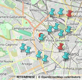 Mappa Residenze Libeskind, 20149 Milano MI, Italia (2.09933)