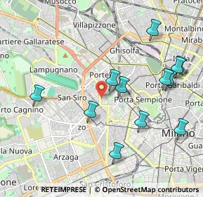 Mappa Residenze Libeskind, 20149 Milano MI, Italia (2.1675)