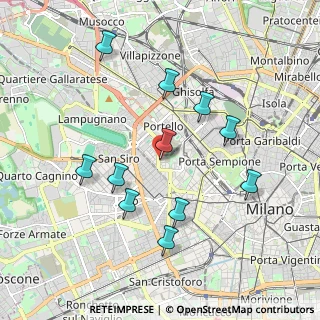 Mappa Residenze Libeskind, 20149 Milano MI, Italia (1.87545)