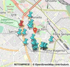 Mappa Residenze Libeskind, 20149 Milano MI, Italia (0.8305)