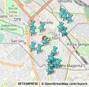 Mappa Residenze Libeskind, 20149 Milano MI, Italia (0.921)