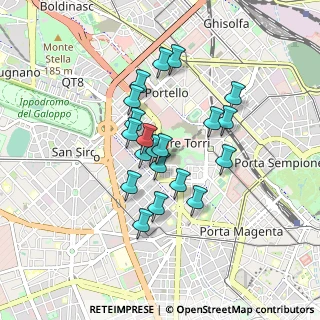 Mappa Residenze Libeskind, 20149 Milano MI, Italia (0.676)