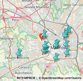 Mappa Residenze Libeskind, 20149 Milano MI, Italia (3.62923)