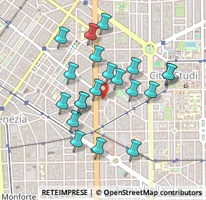 Mappa Via A. D'Aosta, 20129 Milano MI, Italia (0.408)