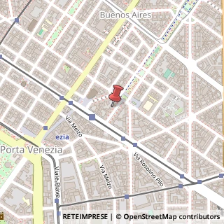 Mappa Via Leone Pancaldo, 7, 20129 Milano, Milano (Lombardia)