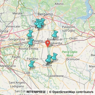Mappa Piazza Antonio Locatelli, 24050 Mozzanica BG, Italia (13.91636)