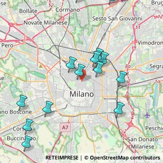 Mappa Via San Fermo, 20121 Milano MI, Italia (5.35313)