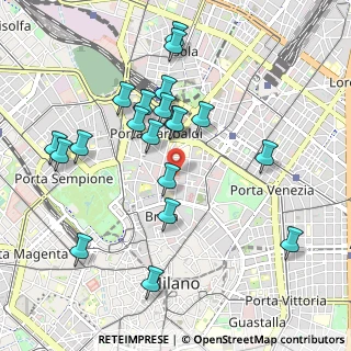 Mappa Via San Fermo, 20121 Milano MI, Italia (0.991)